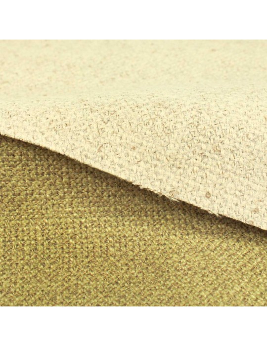 Coupon toile ameublement 50 x 140 cm vert olive