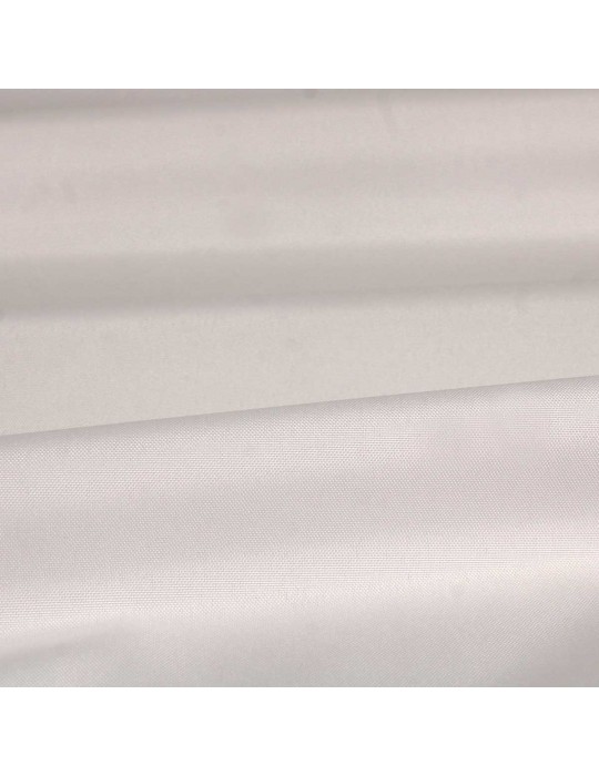 Toile outdoor déperlante/antitaches blanc
