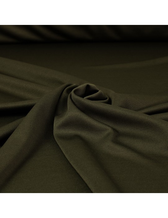 Tissu jersey uni 100 % polyester 150 cm vert