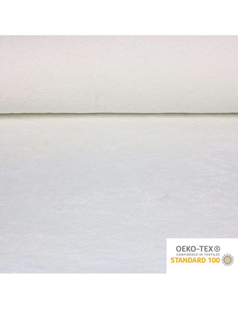 Coupon Tissu Éponge de Bambou Oeko-Tex : 10 Gants de Toilette Bébé Faits  Maison 12x10cm