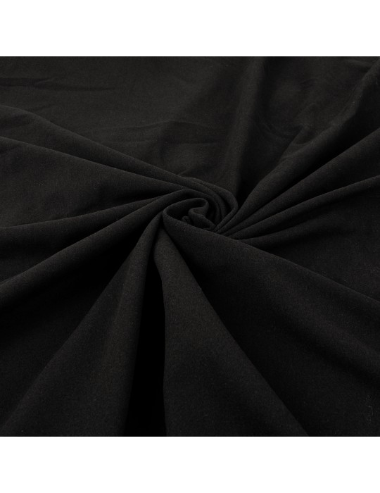 Tissu toile noir