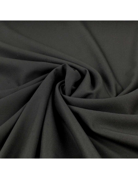 Tissu lainage noir