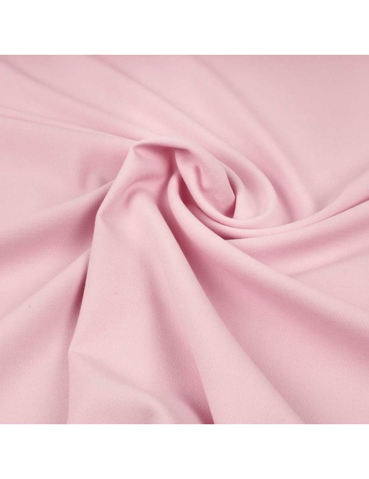 Tissu polyester uni rose