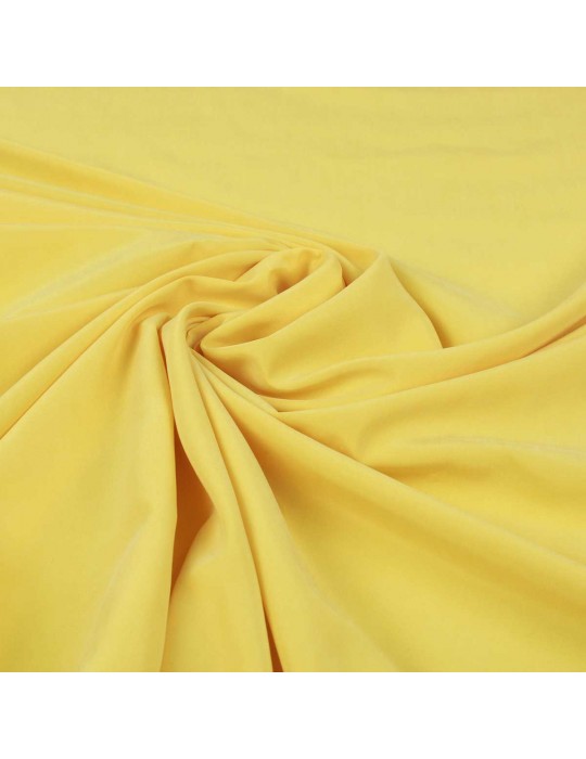 Tissu micro fibre uni jaune