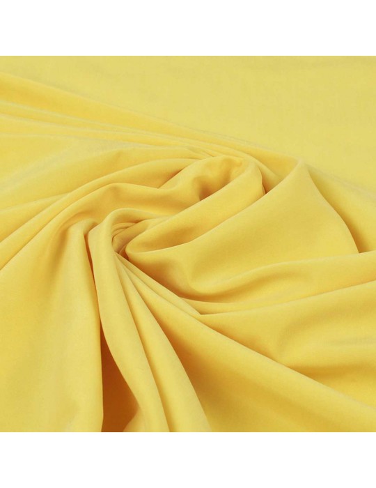 Tissu micro fibre uni jaune