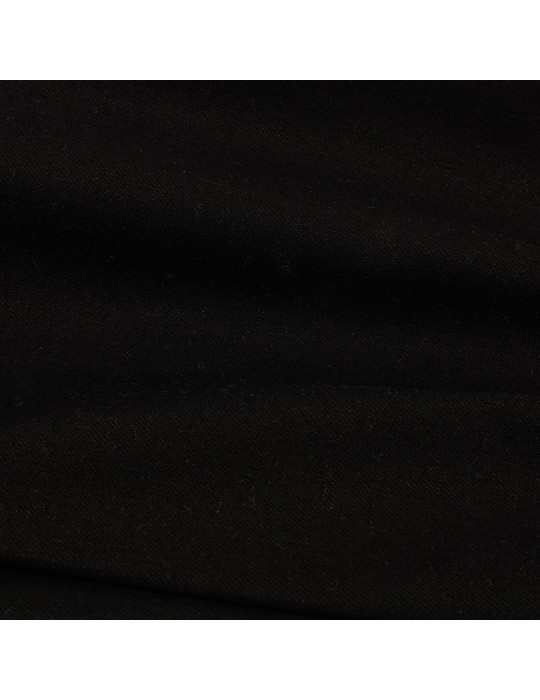 Coupon jean coton 150 x 150 cm noir