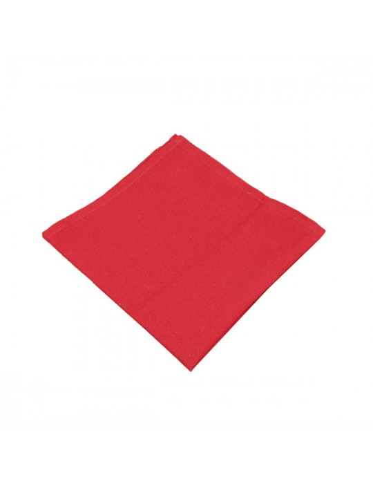 Serviette de table 44 x 44 cm rouge
