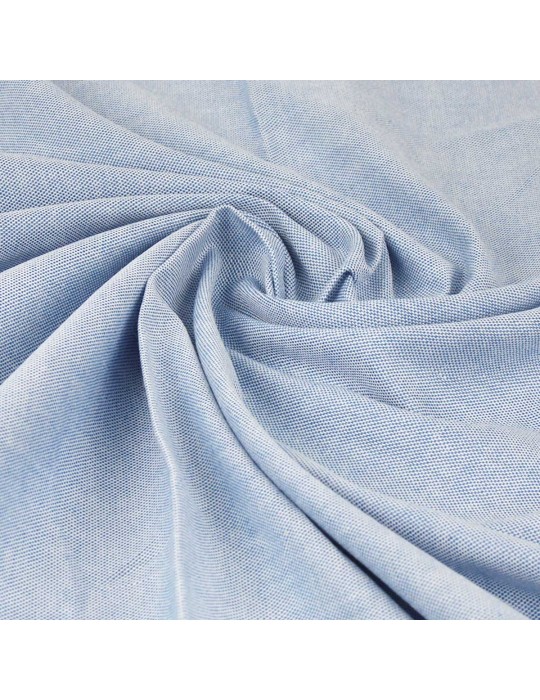 Coupon coton uni bleu clair 50 x 150 cm