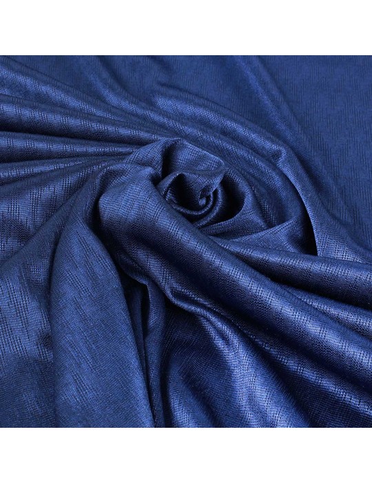 Tissu jersey bleu
