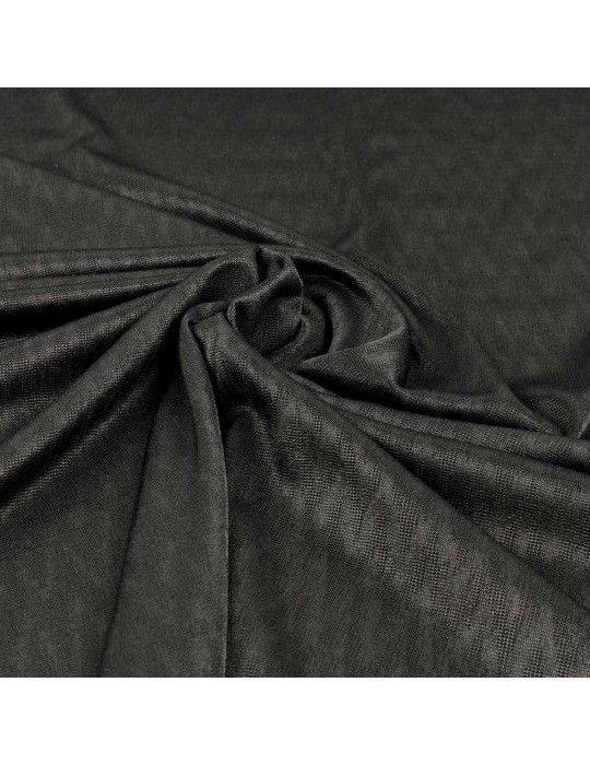 Tissu jersey noir