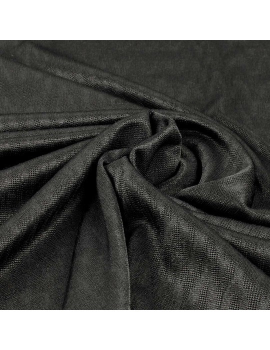 Tissu jersey noir
