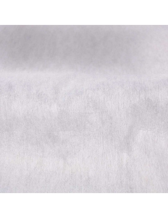 Tissu coton non tissé blanc