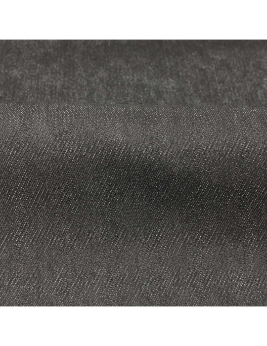 Tissu jean élasthanne 140 cm noir