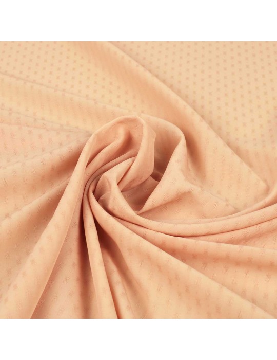 Tissu polyester rose poudre