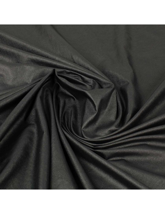 Tissu polyester/élasthanne noir