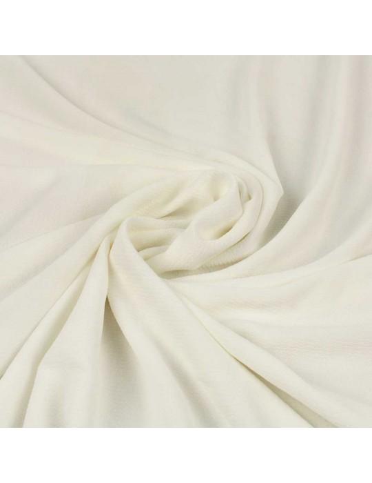 Coupon tissu crêpe ivoire 300 x 150 cm