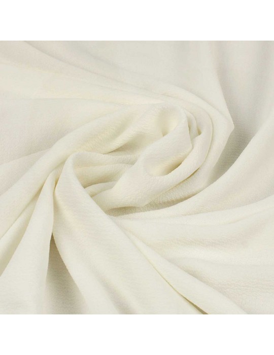 Coupon tissu crêpe ivoire 300 x 150 cm