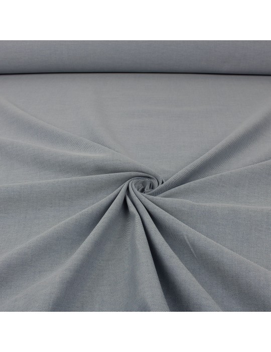 Toile habillement coton 150 cm bleu