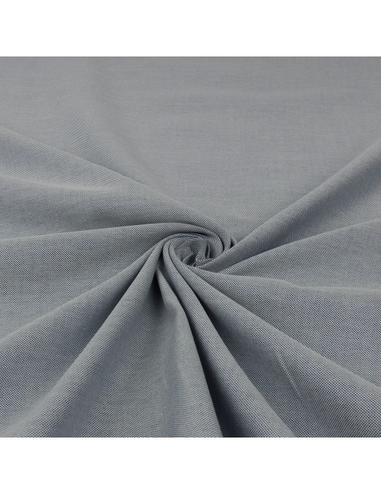 Toile habillement coton 150 cm bleu