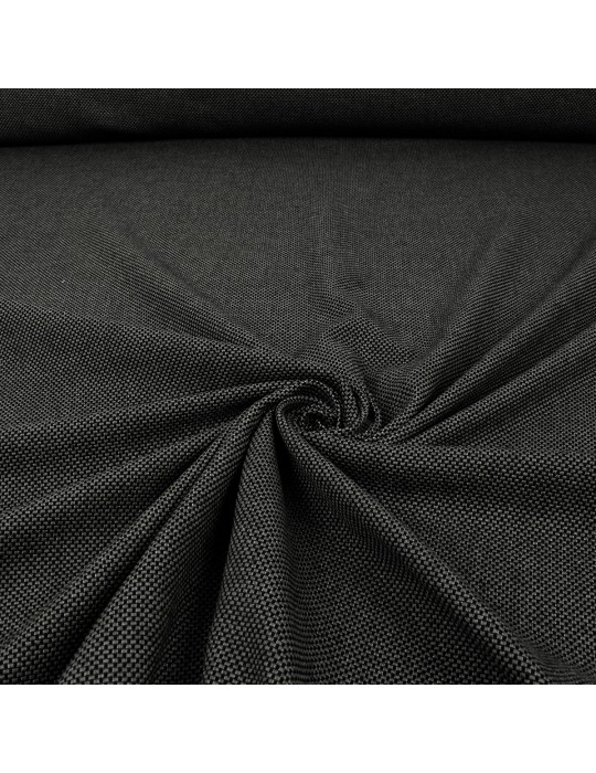 Toile imprimée gris/noir 135 cm