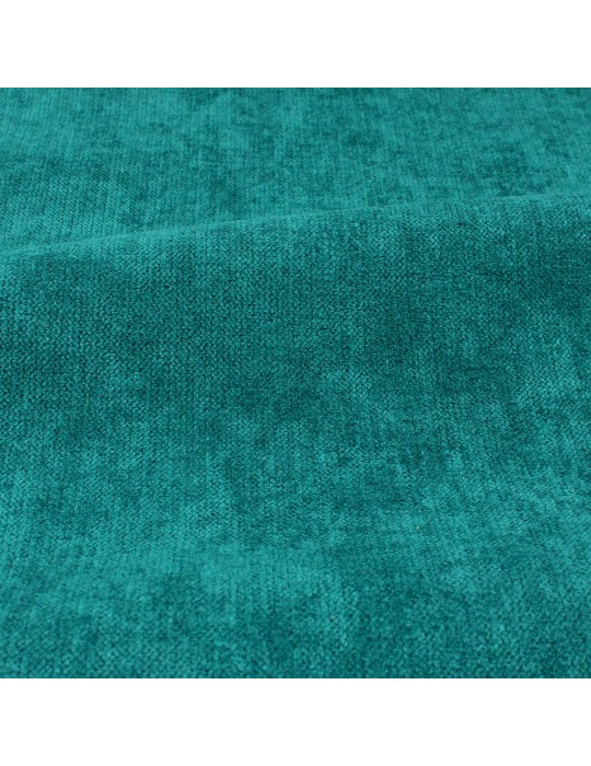 Tissu velours isolant/obscurcissant bleu canard