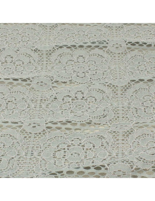 Coupon tissu dentelle gris clair 300 x 147 cm