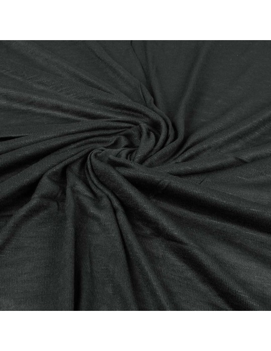 Coupon jersey uni noir 300 x 137 cm