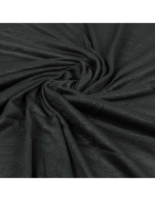 Coupon jersey uni noir 300 x 137 cm