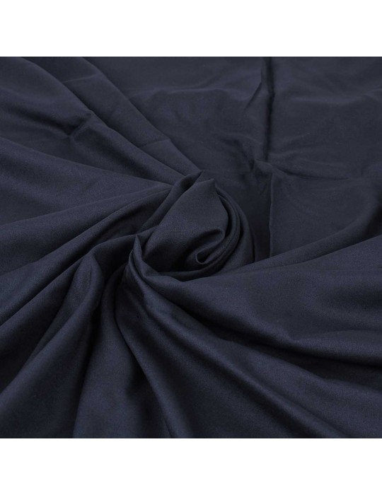 Coupon viscose uni bleu marine 200 x 145 cm