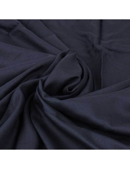 Coupon viscose uni bleu marine 200 x 145 cm