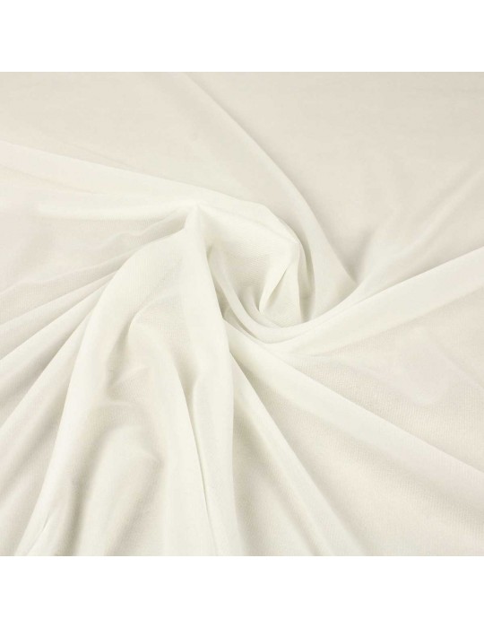 Tissu thermocollant transparent  blanc