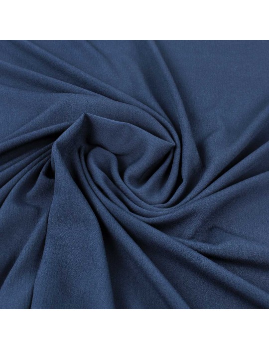 Tissu viscose uni marine