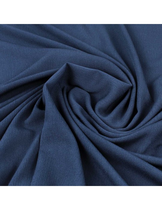 Tissu viscose uni marine