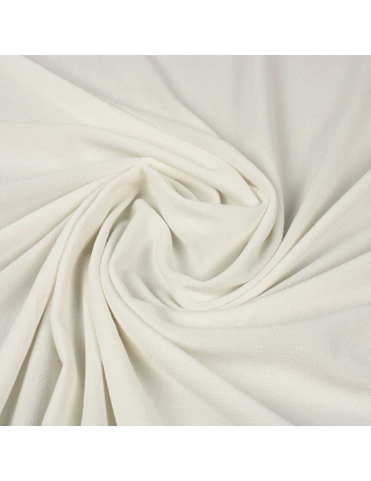 Tissu habillement viscose blanc