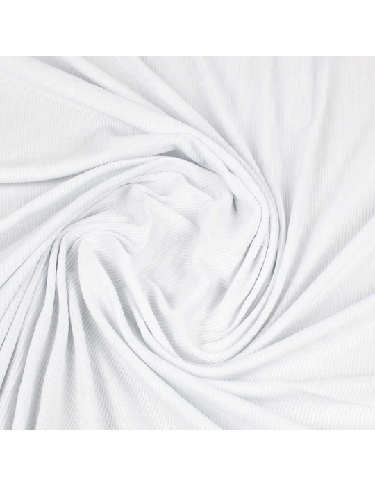 Coupon jersey viscose blanc  300 x 130 cm