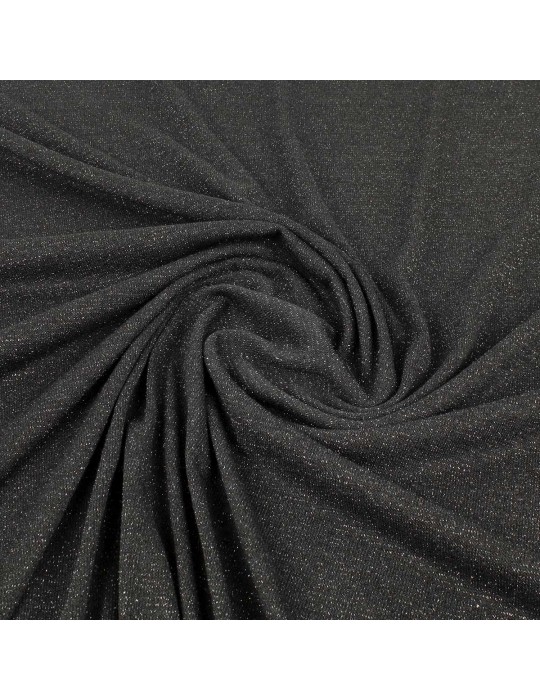 Coupon jersey noir pailleté  300 x 150 cm