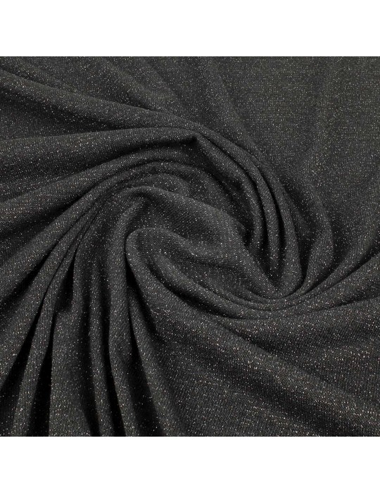 Coupon jersey noir pailleté  300 x 150 cm