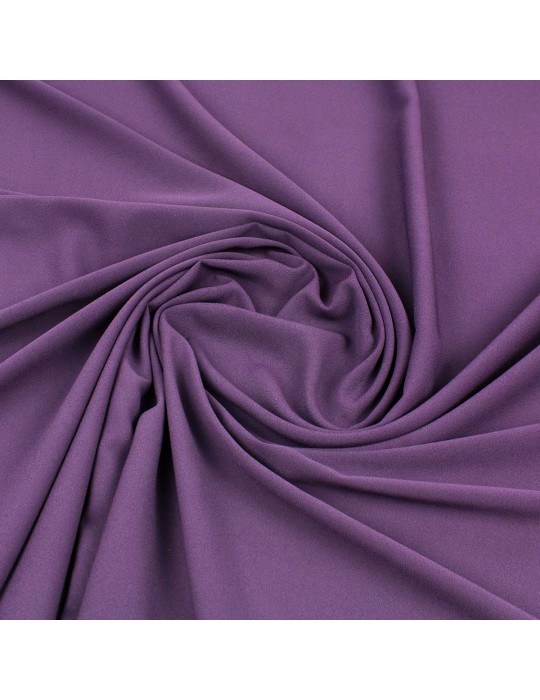 Tissu crêpe uni violet