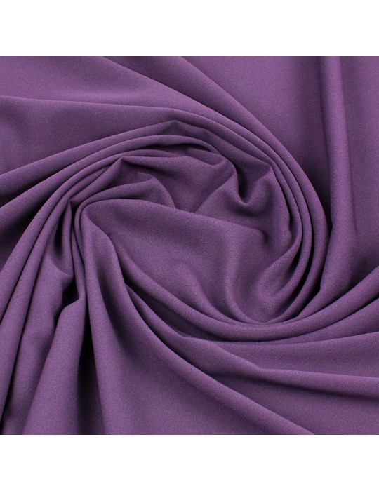 Tissu crêpe uni violet