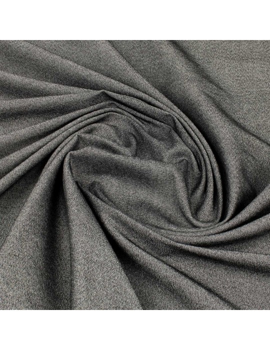 Tissu bengaline uni gris