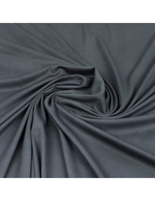 Tissu viscose uni anthracite