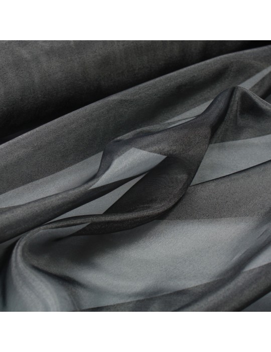 Tissu organza noir