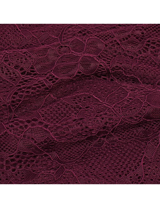 Coupon dentelle floral violet 300 x 150 cm