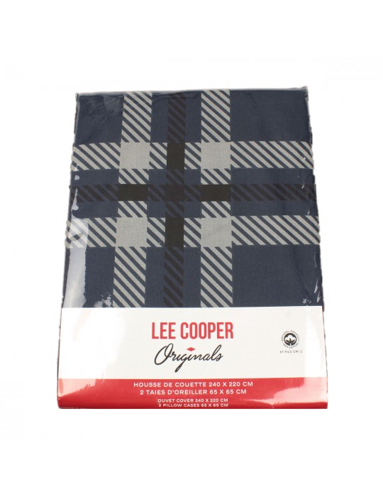 Parure de lit 2 pièces Lee Cooper - Maxime 240 x 220 cm