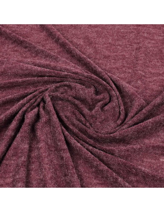 Tissu jersey bordeaux