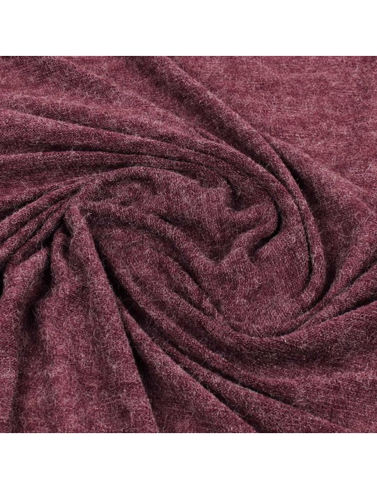 Tissu jersey bordeaux