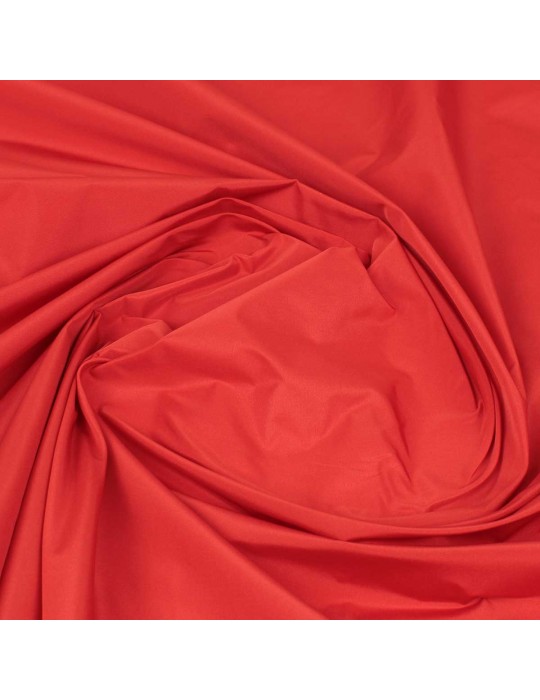 Tissu taffetas rouge brique