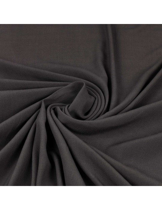 Tissu viscose uni gris