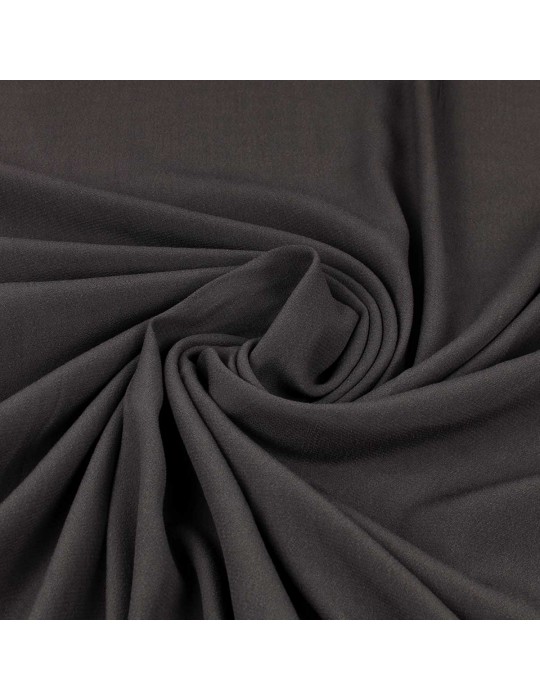 Tissu viscose uni gris