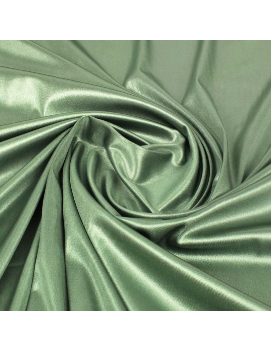 Tissu jersey satiné vert